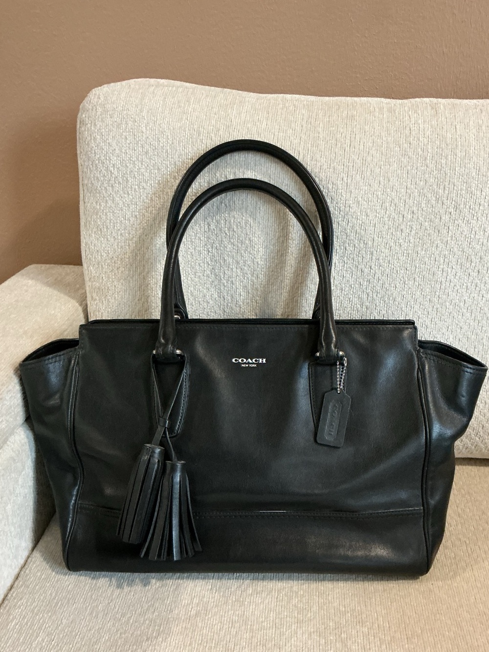 COACH Legacy Leather Molly Satchel